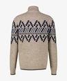 LERROS Trui Half-Zip Patroon