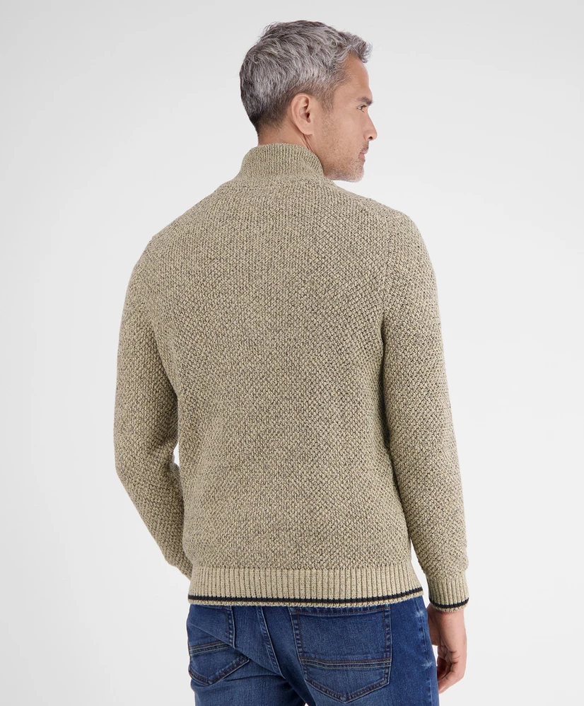 LERROS Trui Half-Zip Patroon