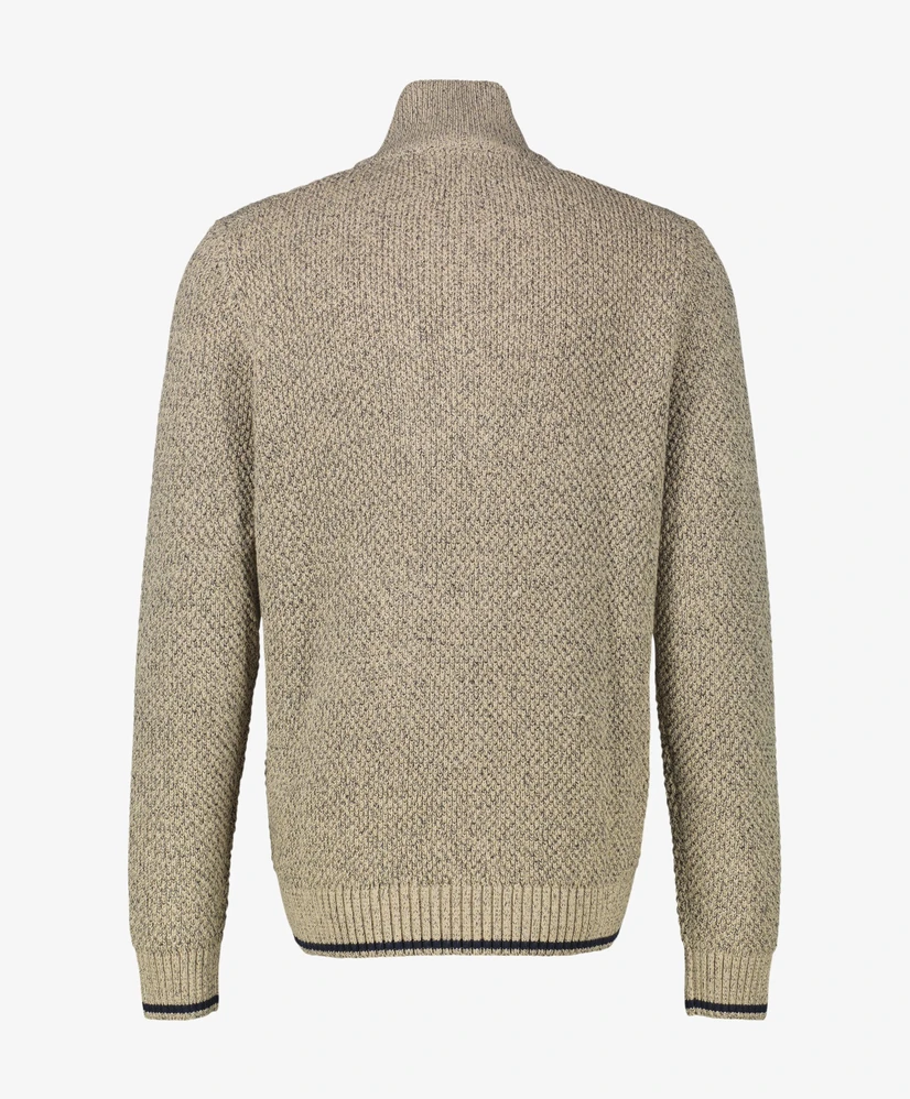 LERROS Trui Half-Zip Patroon