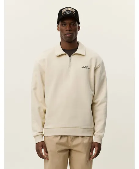 Les Deux Half Zip Sweater Crew