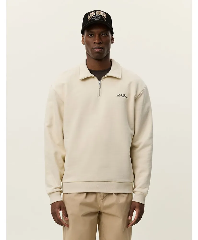 Les Deux Half Zip Sweater Crew