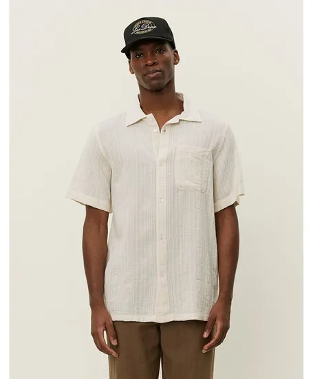 Les Deux Overhemd Charlie Stripe Structure 2.0