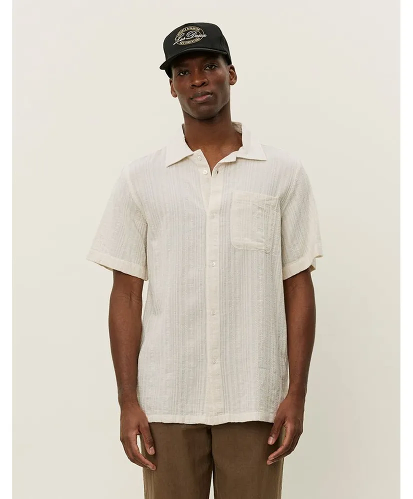 Les Deux Overhemd Charlie Stripe Structure 2.0