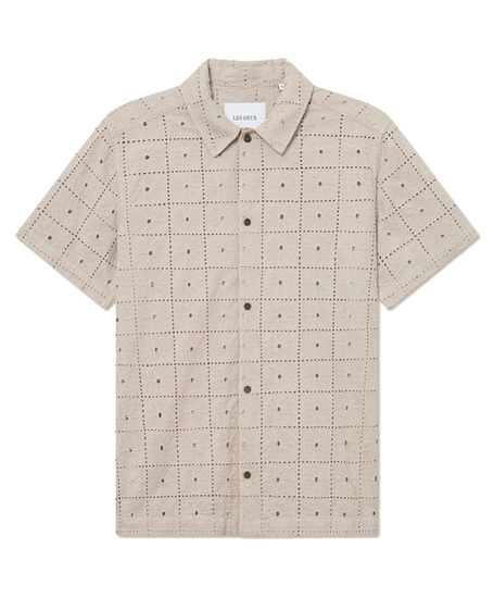 Les Deux Overhemd Hector Anglaise Loose Fit