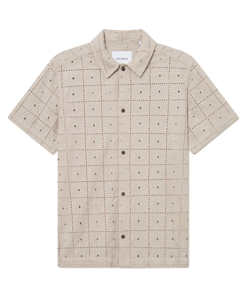 Les Deux Overhemd Hector Anglaise Loose Fit