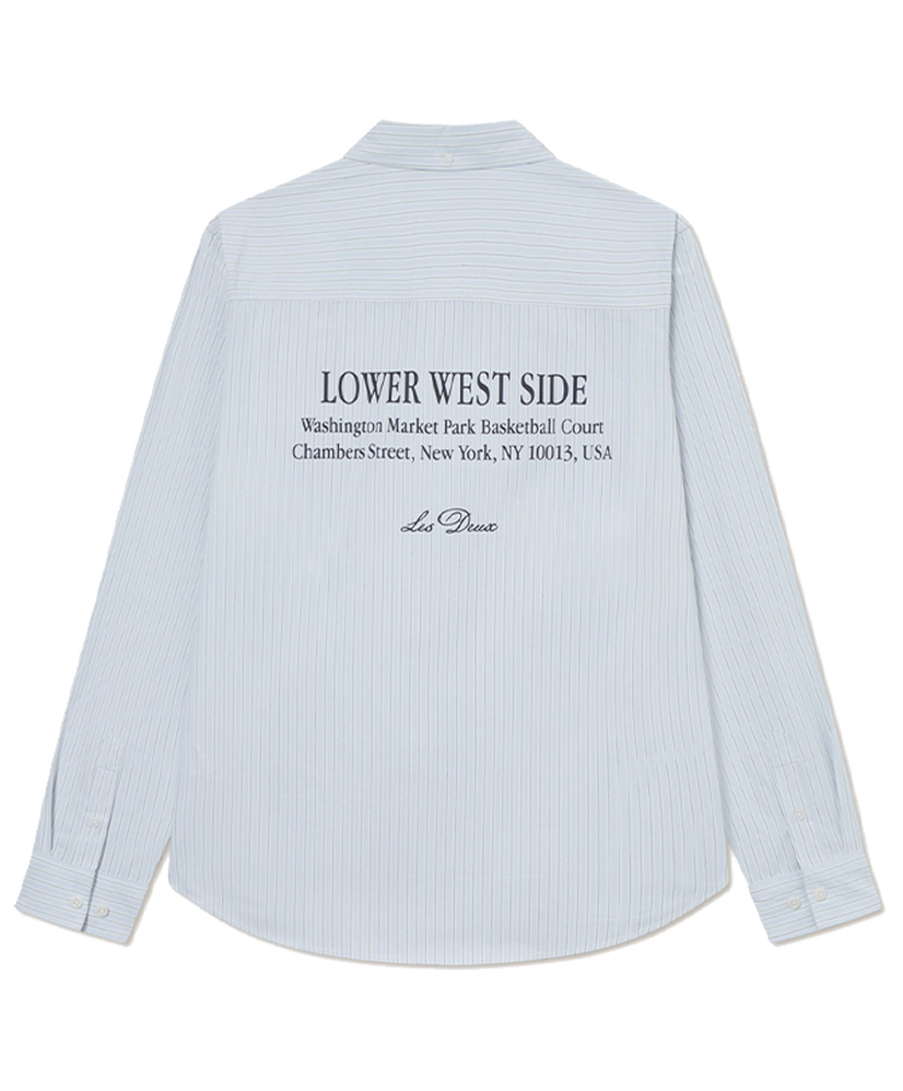 Les Deux Overhemd Kent Stripe