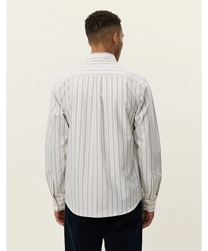Les Deux Overhemd Konrad Striped