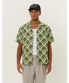 Les Deux Overhemd Lesley Flower Tile Loose Fit