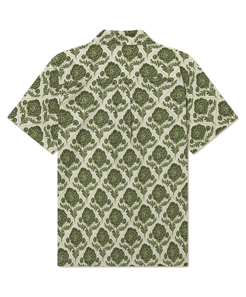 Les Deux Overhemd Lesley Flower Tile Loose Fit