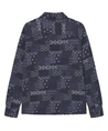Les Deux Overshirt Layton Contrast Jacquard