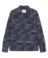 Les Deux Overshirt Layton Contrast Jacquard