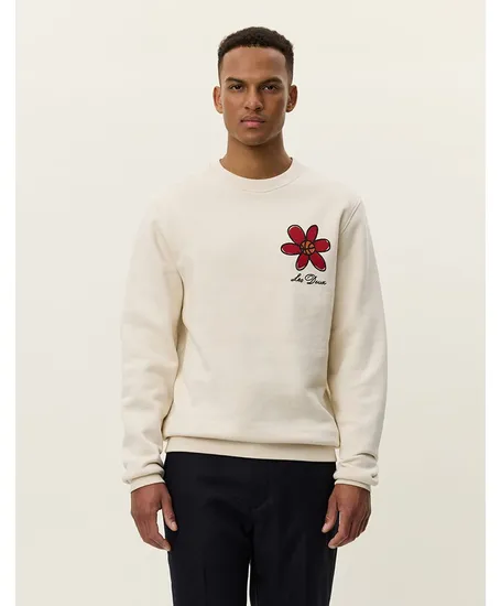 Les Deux Sweater Flower Basket