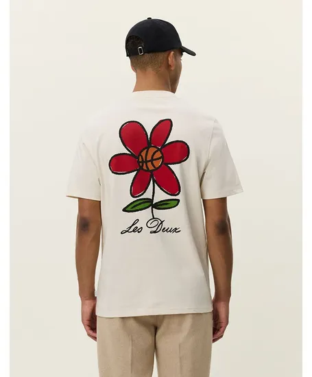 Les Deux T-shirt Flower Basket