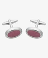 Lindenmann Manchetknopen rh Cateye rosa