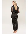 LingaDore Kimono Set Black Boudoir