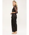 LingaDore Kimono Set Black Boudoir