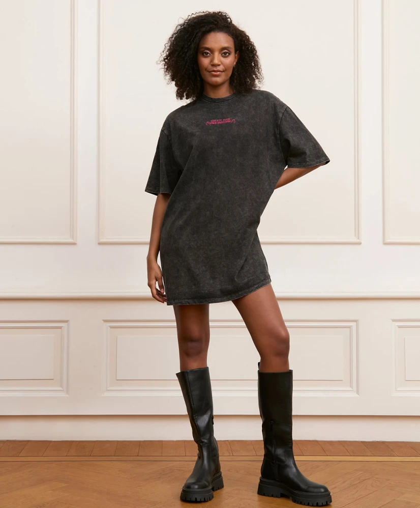 Lofty Manner T-shirt Jurk Roxy