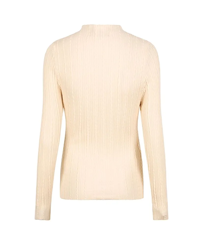 Lofty Manner Top Turtleneck Rose