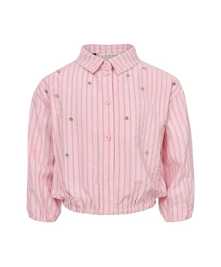 LOOXS 10sixteen Blouse Cropped Stripe