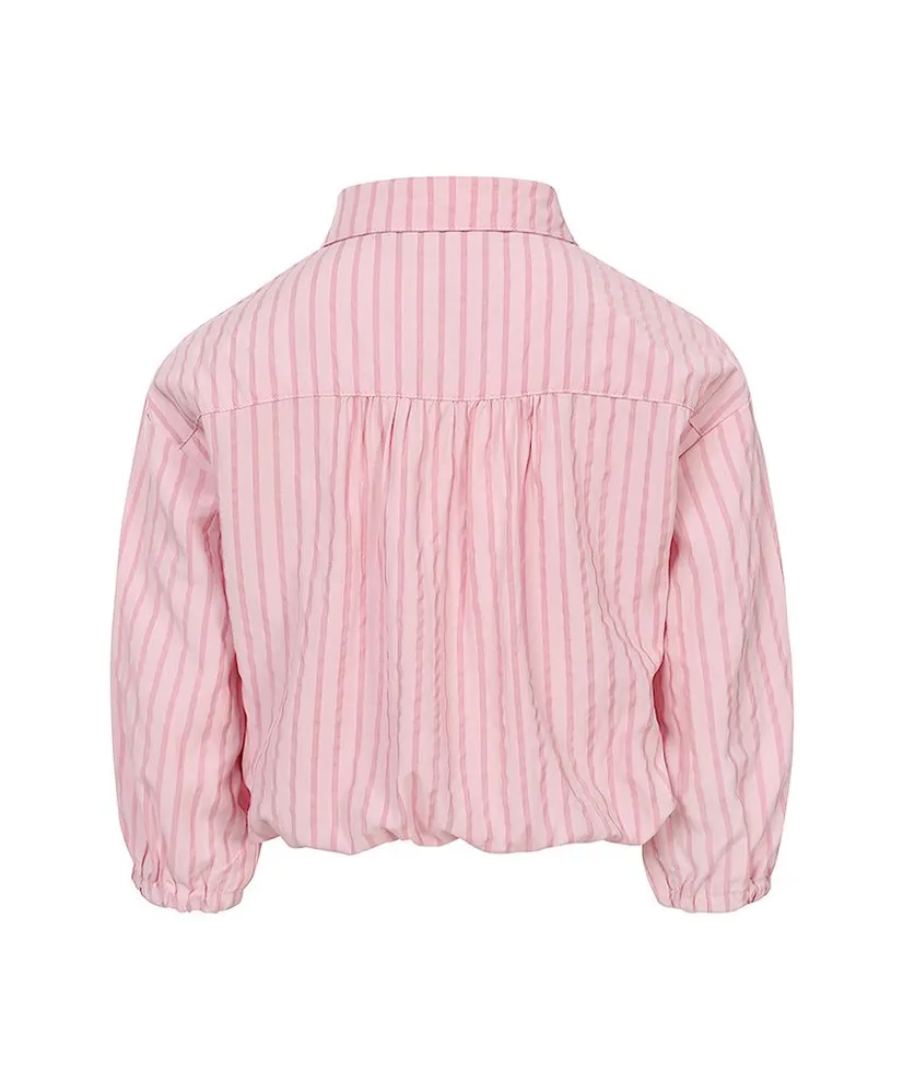 LOOXS 10sixteen Blouse Cropped Stripe