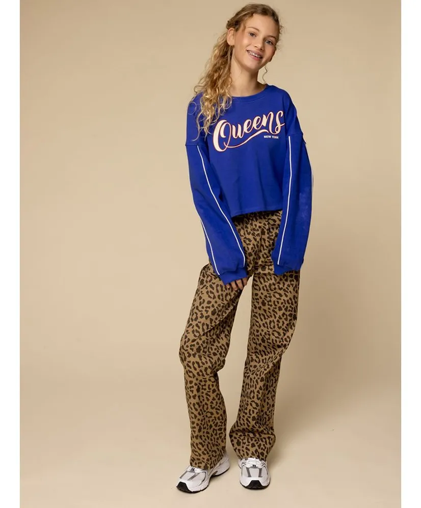 LOOXS 10sixteen Broek Wide Leg Leopard
