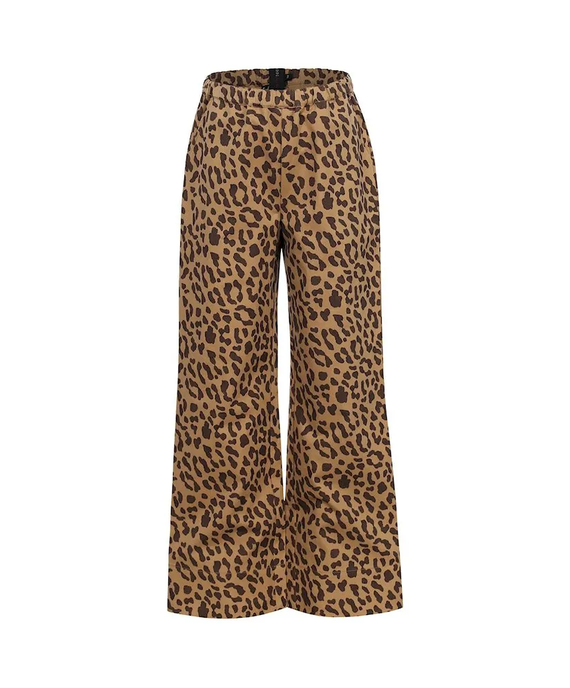 LOOXS 10sixteen Broek Wide Leg Leopard