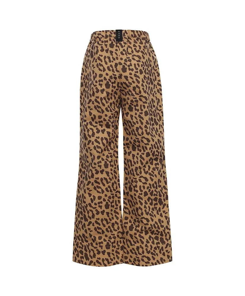 LOOXS 10sixteen Broek Wide Leg Leopard