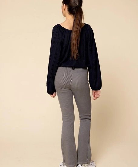 LOOXS 10sixteen Flared Broek Gestreept