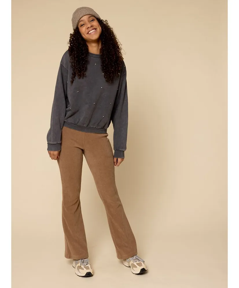 LOOXS 10sixteen Flared Broek Rib