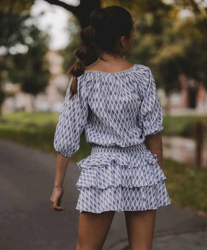 LOOXS 10sixteen Skort Ruffle Print