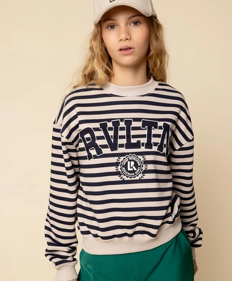 LOOXS 10sixteen Sweater Gestreept
