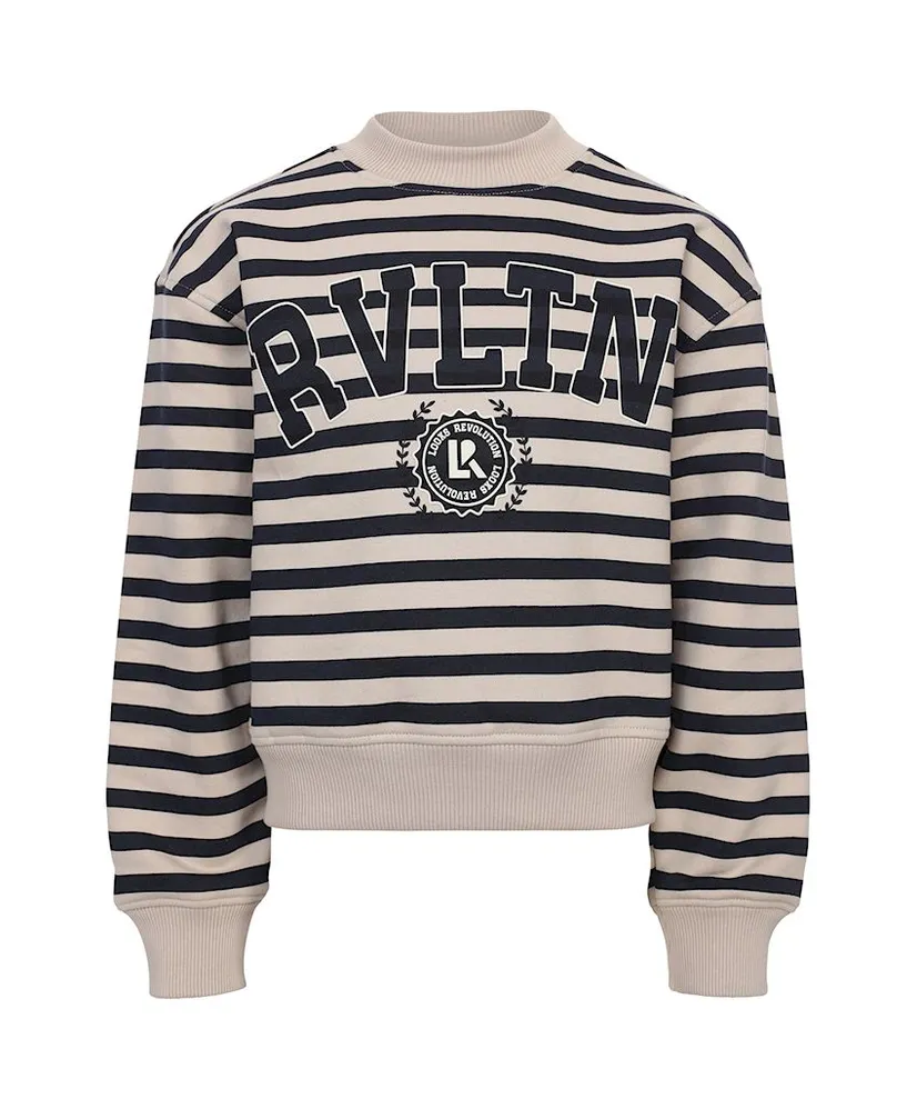 LOOXS 10sixteen Sweater Gestreept