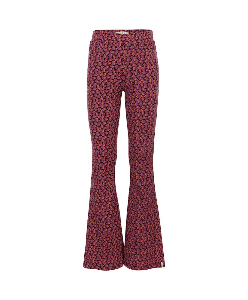 LOOXS Littel Flared Broek Allover Print