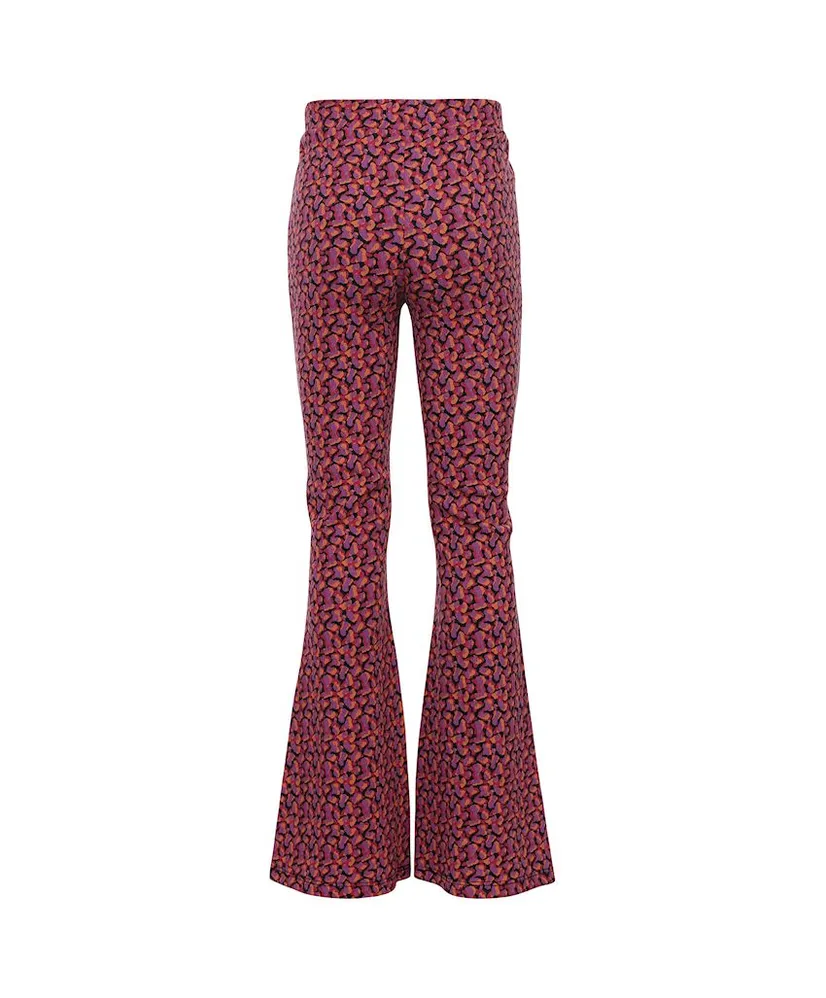 LOOXS Littel Flared Broek Allover Print