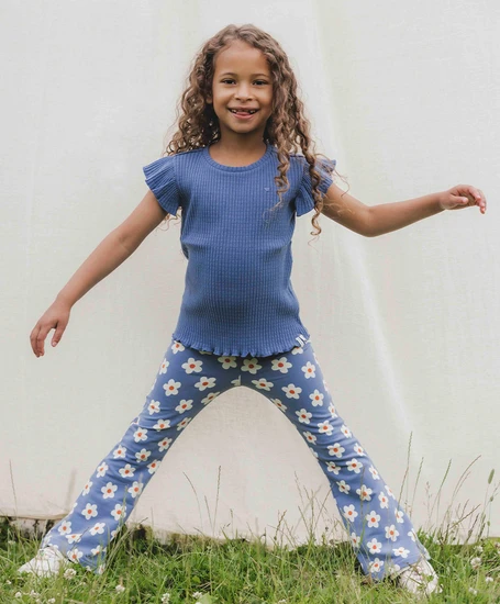 LOOXS Little Flared Broek Bloemenprint