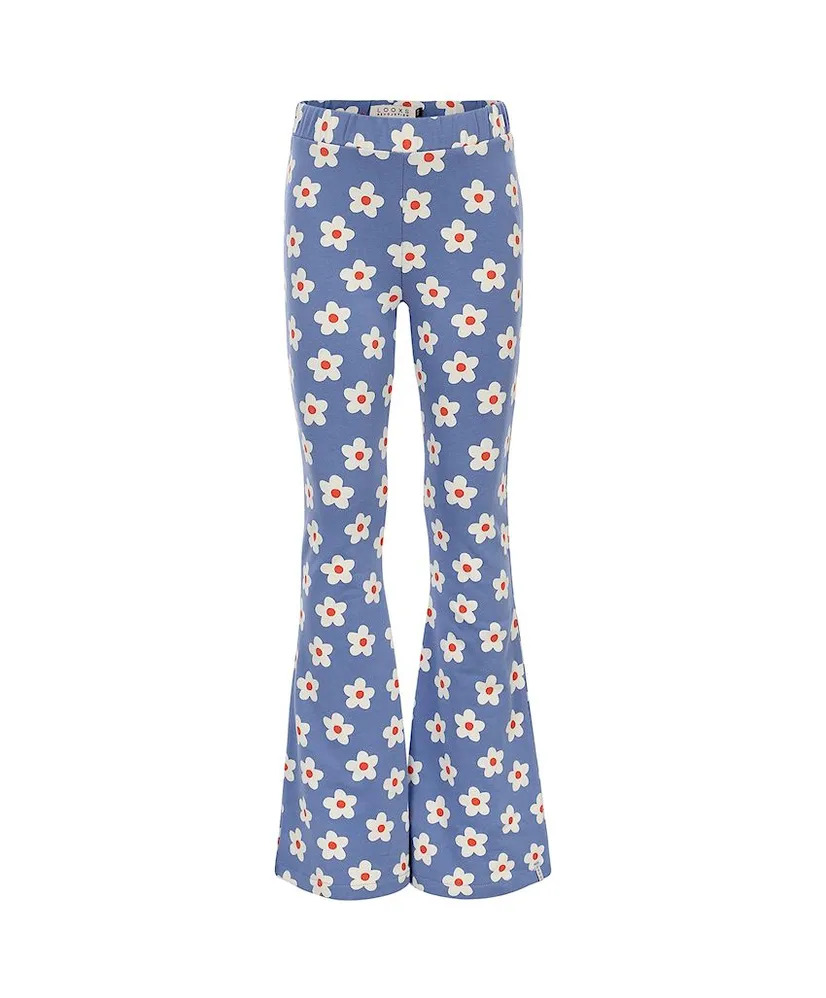 LOOXS Little Flared Broek Bloemenprint