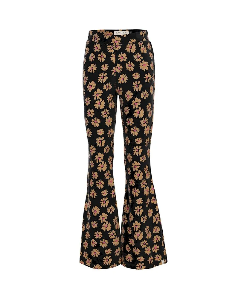 LOOXS Little Flared Broek Bloemenprint