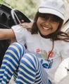 LOOXS Little Flared Broek Striped