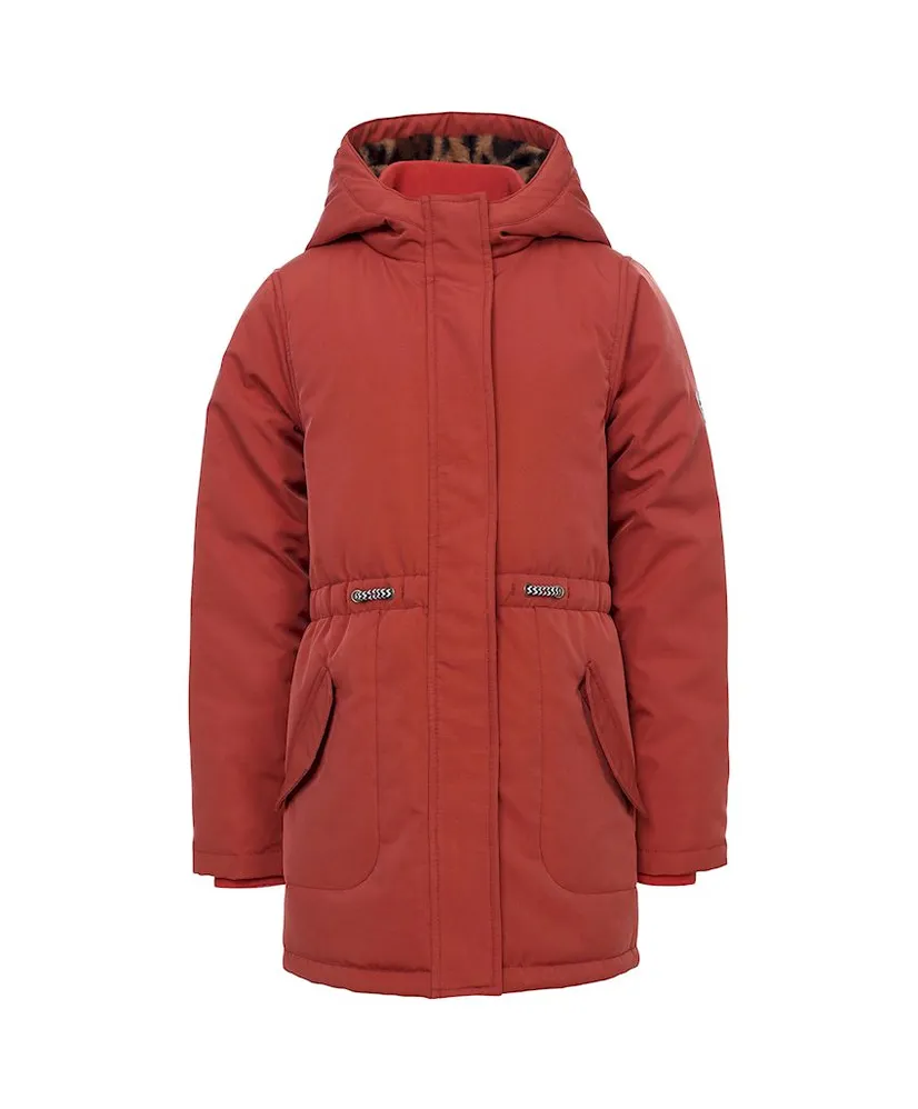 LOOXS Little Parka Jas Effen