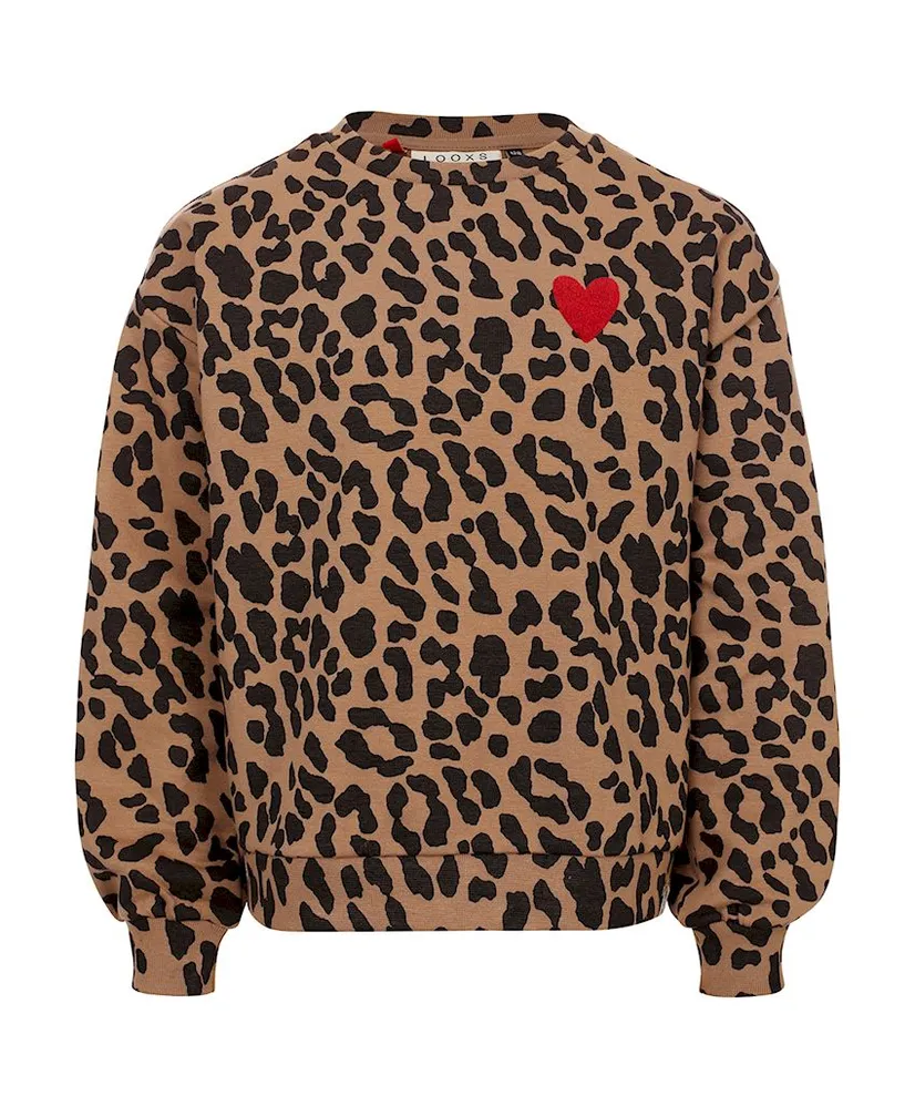 LOOXS Little Sweater Leopard