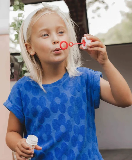 LOOXS Little T-shirt Flower Jaquard Terry