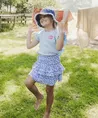 LOOXS Little T-shirt Rib Ruffles