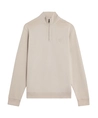 Lyle & Scott Half Zip Sweater Superfine