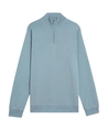 Lyle & Scott Half Zip Sweater Superfine