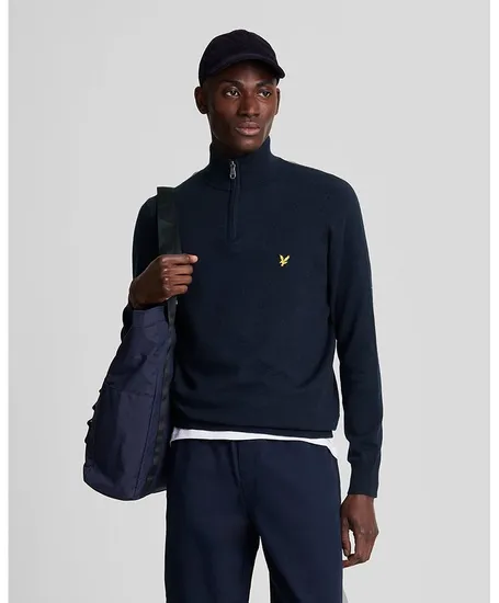 Lyle & Scott Half Zip Trui Merino
