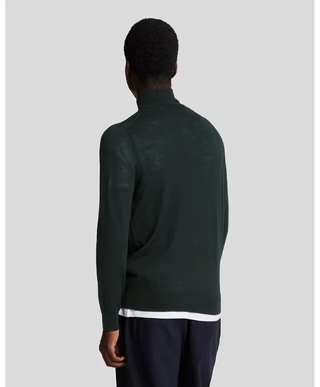 Lyle & Scott Half Zip Trui Tonal Eagle