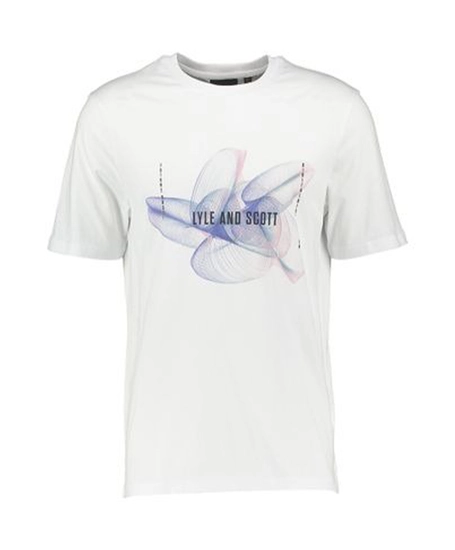 Lyle & Scott T-shirt 3D Line Graphic