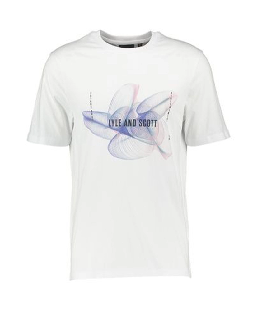 Lyle & Scott T-shirt 3D Line Graphic