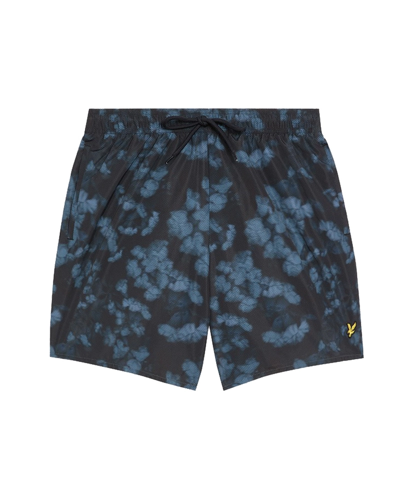Lyle & Scott Zwemshort Floral Print