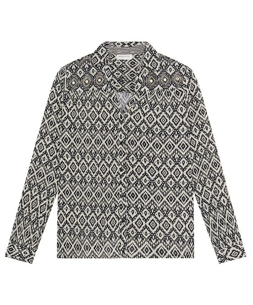 Maison Hotel Blouse Ruby Tuesday Ikat Amrit